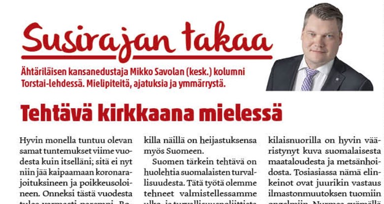 Tehtävä kirkkaana mielessä