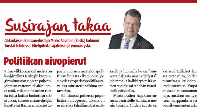 Politiikan aivopierut